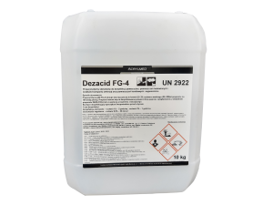 Dezacid FG- prepaat do dezynfekcji pomieszczeń hodowlanych, produkcyjnych i wyposażenia oraz środków transportu zwierząt - 10 kg